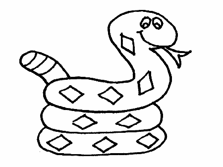 coloring pages of snakes : Printable Coloring Sheet ~ Anbu 