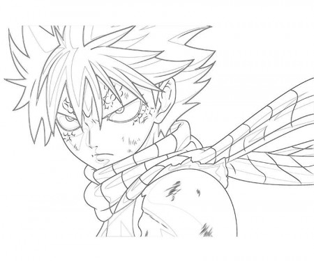 Fairy Tail Natsu Look | How Coloring