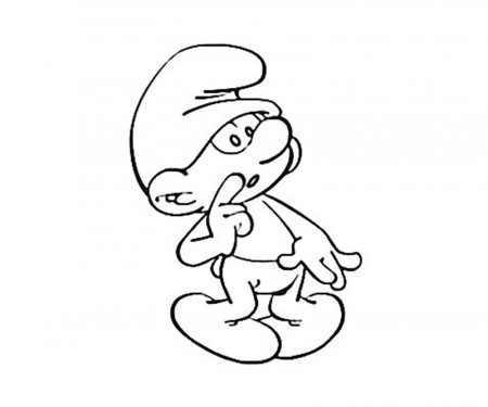 Clumsy Smurf 13 Coloring | HelloColoring.com | Coloring Pages