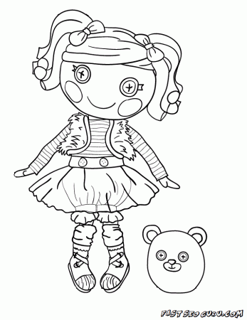 Lalaloopsy Coloring Pages 245 | Free Printable Coloring Pages