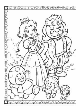 Nintendo Coloring Pages