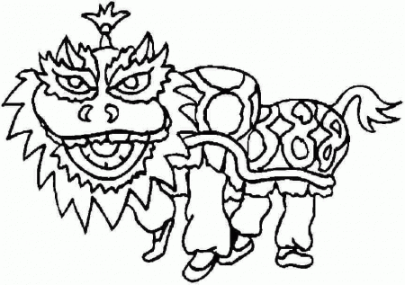 Wooden Horse Chinese New Year 2014 Coloring Pages Free For 