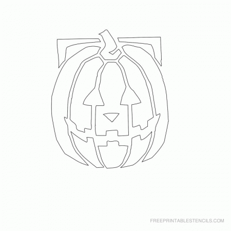 Printable Pumpkin Stencils | Free Printable Stencils Com
