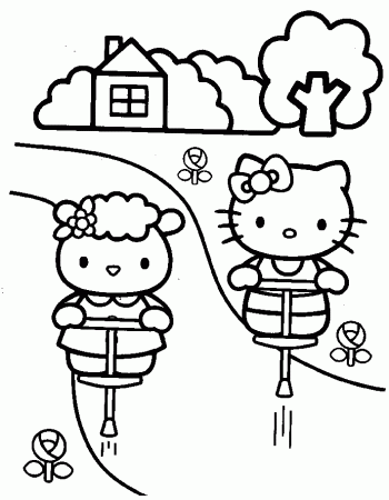 Kolorowanki Hello Kitty - FD