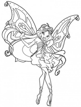 Winx Club Coloring Pages Kids Colouring Pages 175657 Bardock 