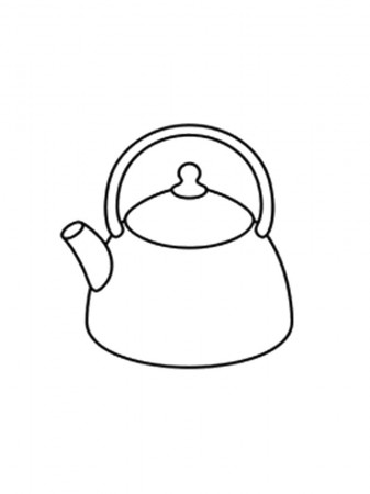 Kettle coloring pages. Free Printable Kettle coloring pages.