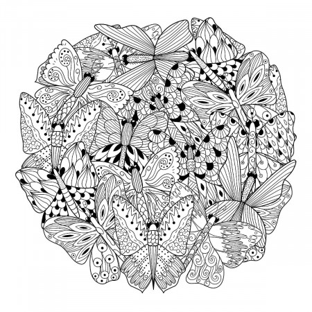 Relaxing Coloring Pages: Free Printable Mandala-Inspired Coloring Pages for  Adults & Kids | Printables | 30Seconds Mom