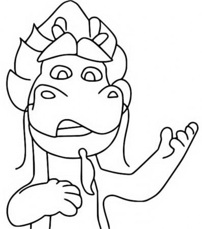 Coloring page Wish Dragon : Long - Face 2