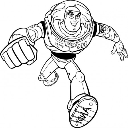 Free Printable Buzz Lightyear Coloring Pages For Kids