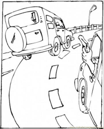 Shooting On The Road Coloring Page for Kids - Free Mafia Printable Coloring  Pages Online for Kids - ColoringPages101.com | Coloring Pages for Kids