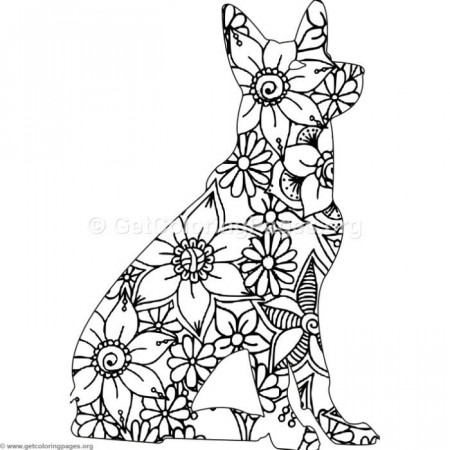 Download for Free Zentangle Dog Coloring Pages #coloring #coloringbook # coloringpages #zentangle | Dog coloring page, Animal coloring pages, Coloring  pages