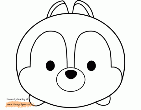 Disney Tsum Tsum Coloring Pages | Disneyclips.com