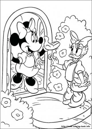 Minnie Mouse Coloring Pages PDF - Coloringfile.com