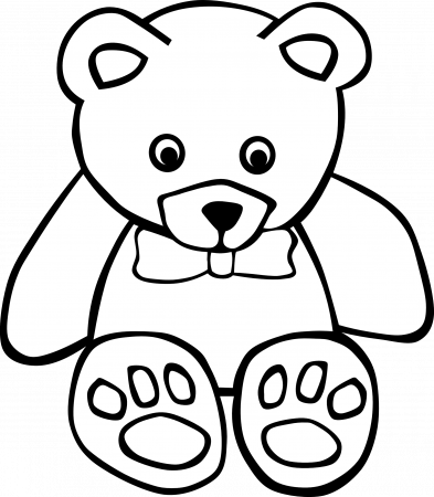 Bear coloring pages to download and print for free