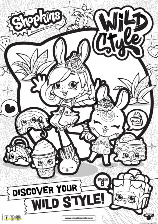 coloring pages : Wild Animal Coloring Pages Fresh Print Shopkins ...