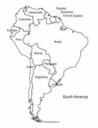 South America Map Coloring Pages - High Quality Coloring Pages ...