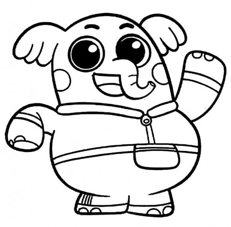 Chico Bon Bon Coloring Pages - Free ...