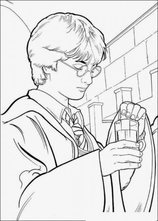 Printable Cool Harry Potter Coloring Pages - Novocom.top