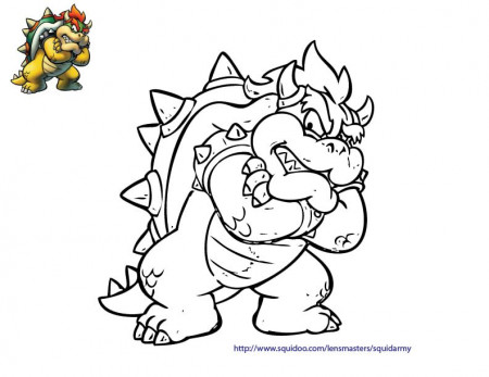 Mario Coloring Pictures - Coloring Pages for Kids and for Adults
