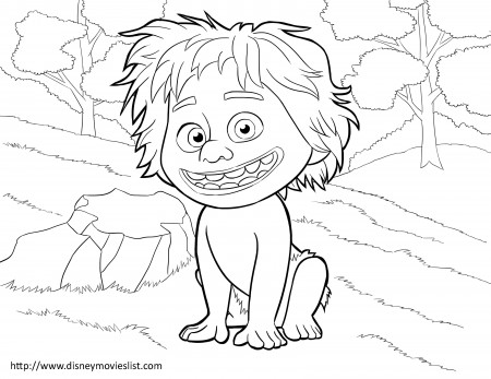 Disney's The Good Dinosaur Coloring Pages Sheet, Free Disney ...