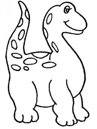 Baby Dinosaur Coloring Pages | Clipart Panda - Free Clipart Images