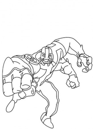 11 Pics of Ben 10 Omniverse Four Arms Coloring Pages - Ben 10 ...