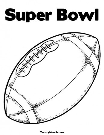 10 Pics of Super Bowl Football Coloring Pages - Super Bowl ...
