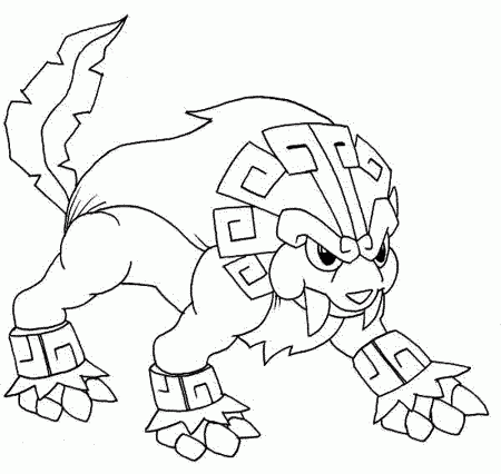 Printable Pokemon Legendaries - Coloring Pages for Kids and for Adults