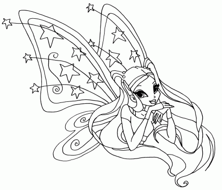 Winx Club Believix Coloring Pages Game - High Quality Coloring Pages