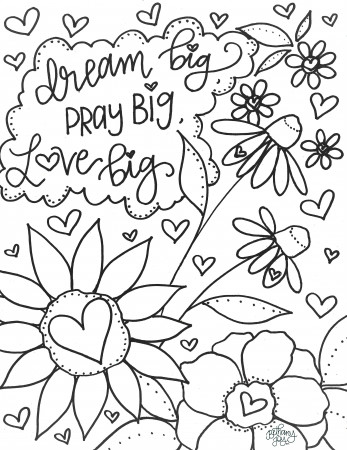 Coloring Pages for You to Enjoy! – Bethany Joy Art