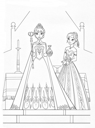 Frozen 2 Coloring Pages