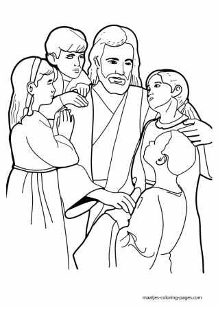 The Easter Story coloring pages