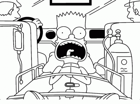 Bart Simpson Coloring Pages - Free Printable Coloring Pages for Kids