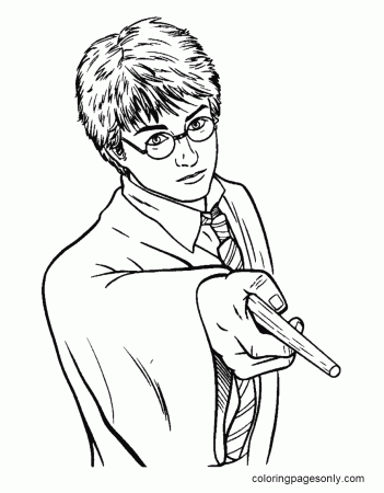 Harry Potter Coloring Pages - Coloring Pages For Kids And Adults
