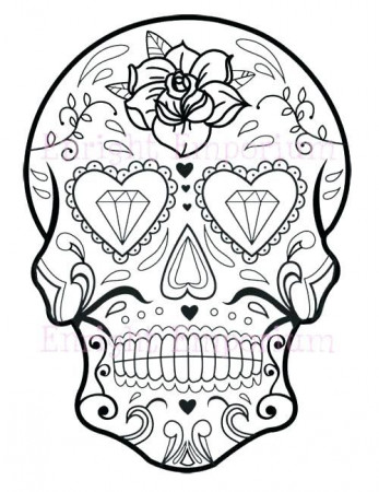 Sugar Skull Coloring Pages Pdf at GetColorings.com | Free printable  colorings pages to print and col… | Skull coloring pages, Mandala coloring  pages, Coloring pages