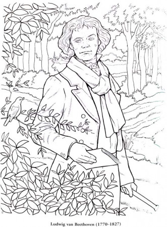 Handel coloring pages