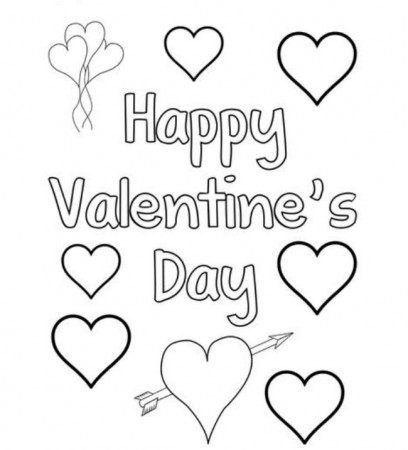 Free Printable Valentines Day 2020 Coloring Pages For Kids