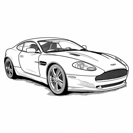 Aston Martin Cars | Coloring books for ...