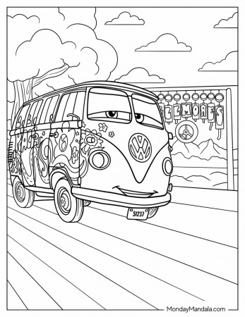 24 Disney Cars Coloring Pages (Free PDF ...