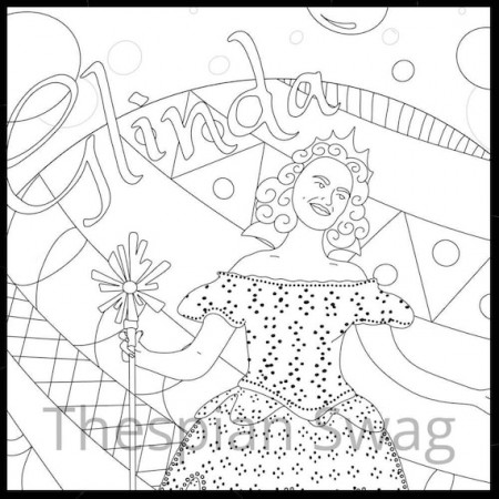 Wicked Themed Coloring Pages - Etsy