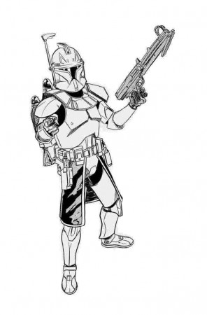 Clone Wars Colouring Pages