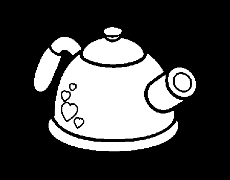 Pressure teapot coloring page - Coloringcrew.com