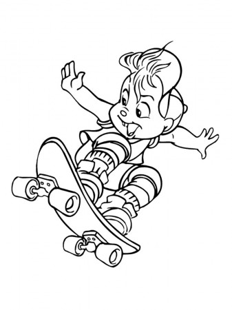 Skateboard coloring pages. Free Printable Skateboard coloring pages.