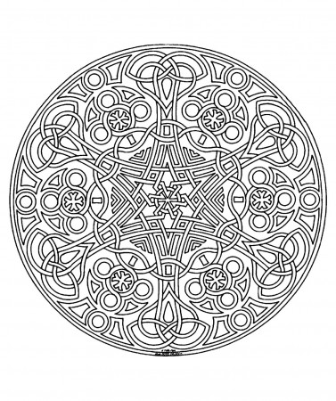 Mandalas - Coloring Pages for Adults