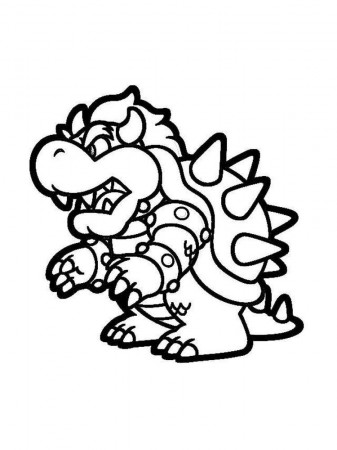 bowser coloring pages free | Castle coloring page, Coloring pages, Precious  moments coloring pages