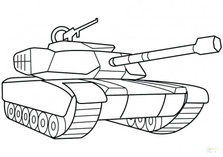Tank Coloring Pages - Free Printable Coloring Pages for Kids