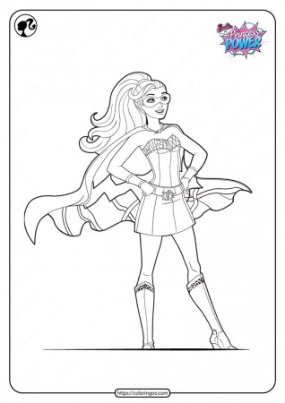 Printable Barbie in Princess Power Coloring Pages | Coloring pages, Fashion coloring  book, Barbie coloring