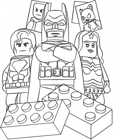 LEGO coloring pages sheet - Topcoloringpages.net