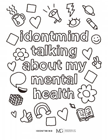 Coloring Pages - IDONTMIND