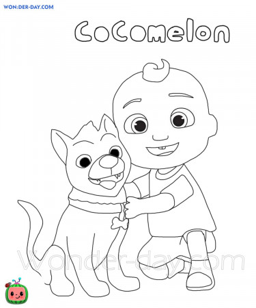 Cocomelon Coloring pages - 50 Coloring pages | WONDER DAY — Coloring pages  for children and adults